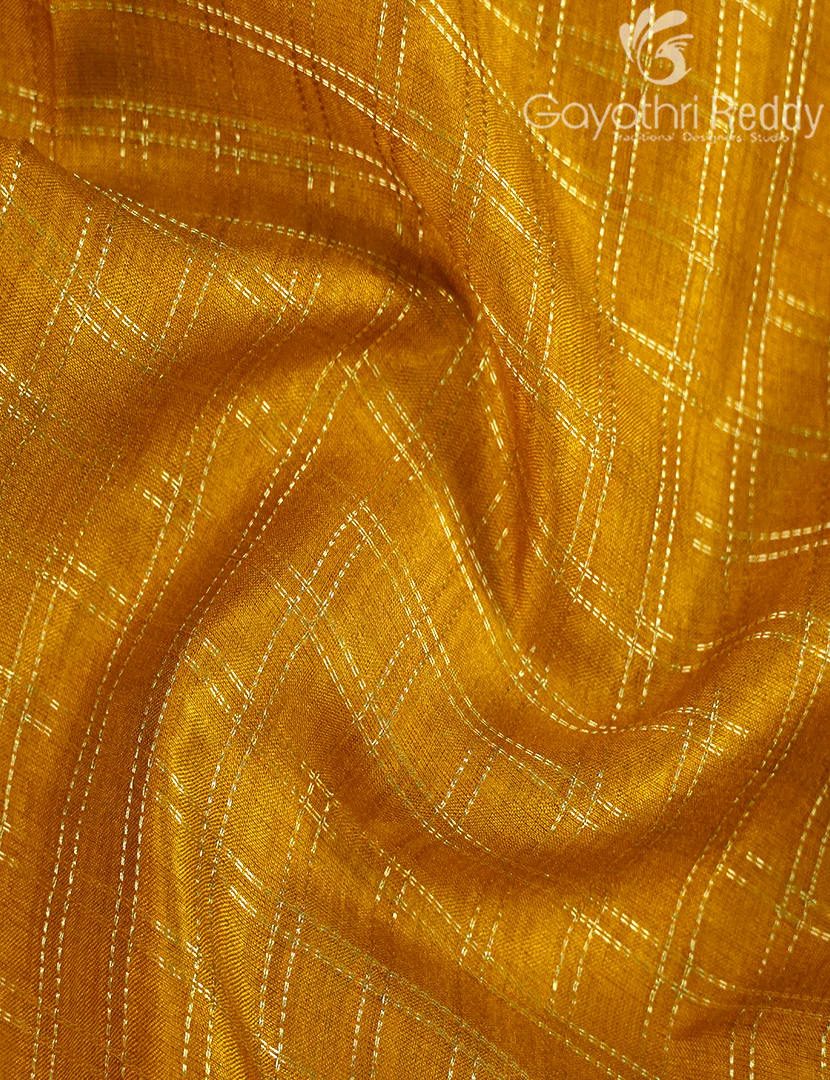 KHADI SILK WORK SAREE-KSW32 - Image 6