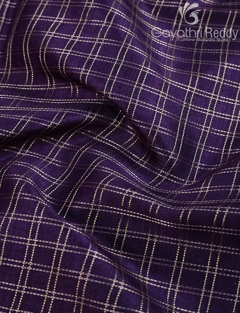 KHADI SILK WORK SAREE-KSW37 - Image 6
