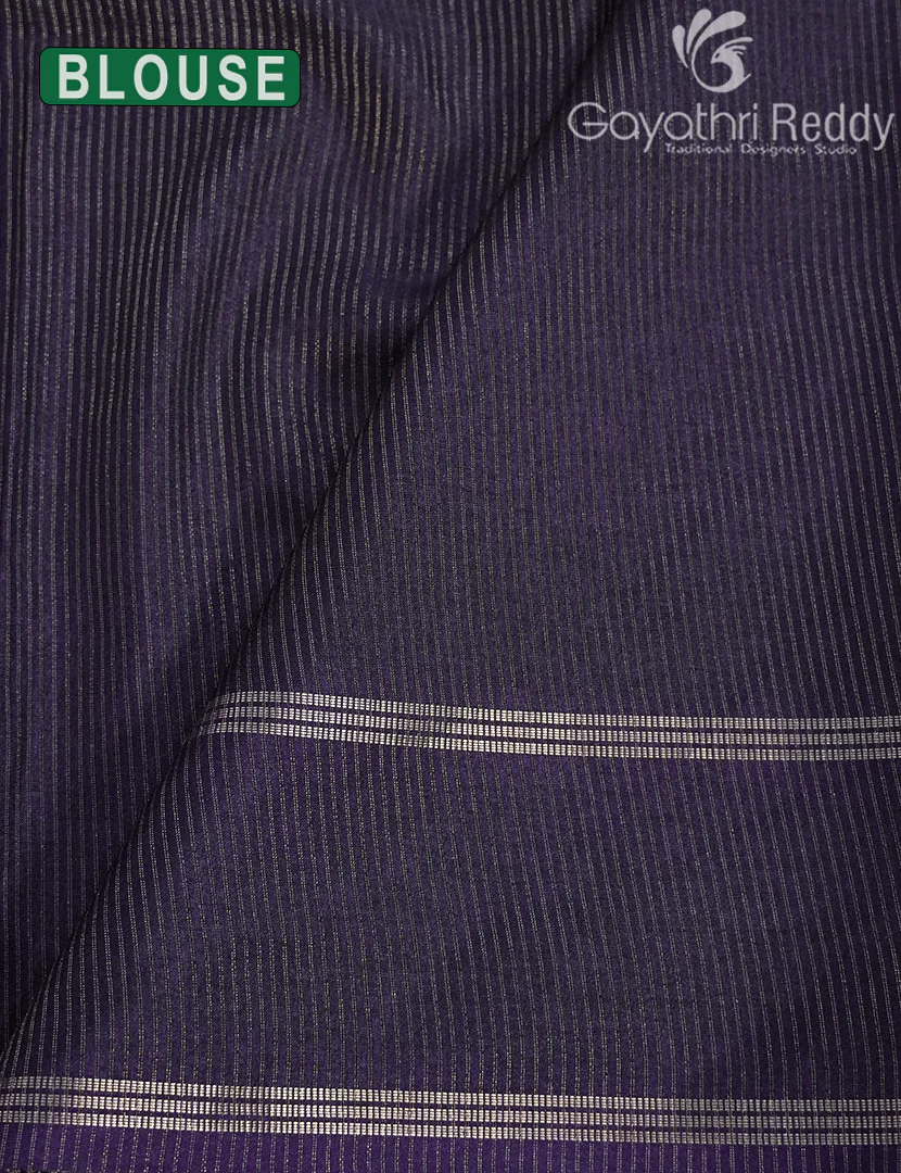 KHADI SILK WORK SAREE-KSW6 - Image 4