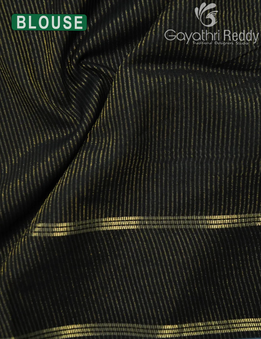 KHADI SILK WORK SAREE-KSW69 - Image 3