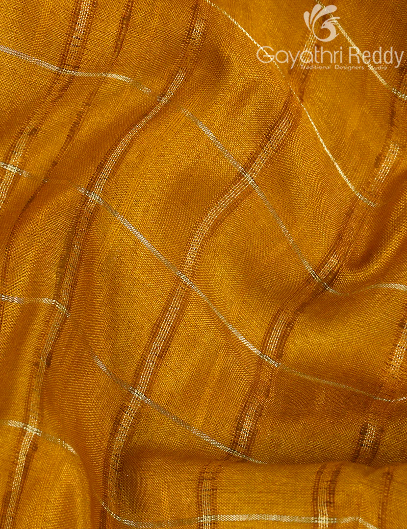 KHADI SILK WORK SAREE-KSW71 - Image 6
