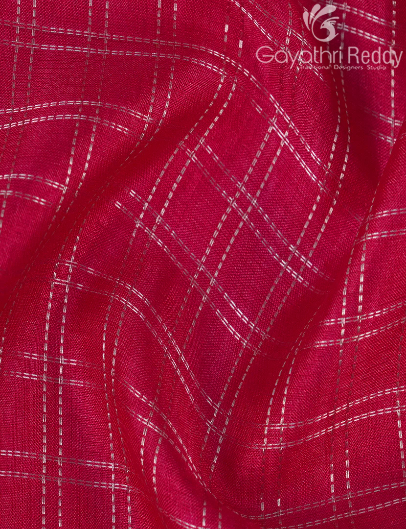 KHADI SILK WORK SAREE-KSW77 - Image 6