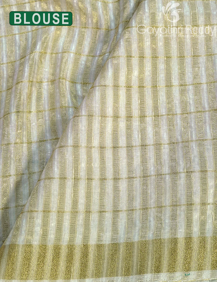 KHADI SILK WORK SAREE-KSW9 - Image 4