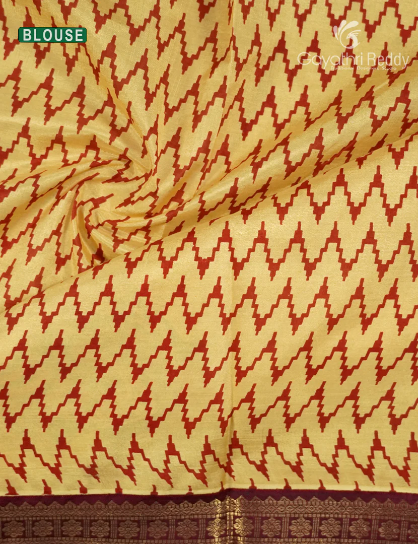 MANGALAGIRI PRINTED SAREE-MP136 - Image 3