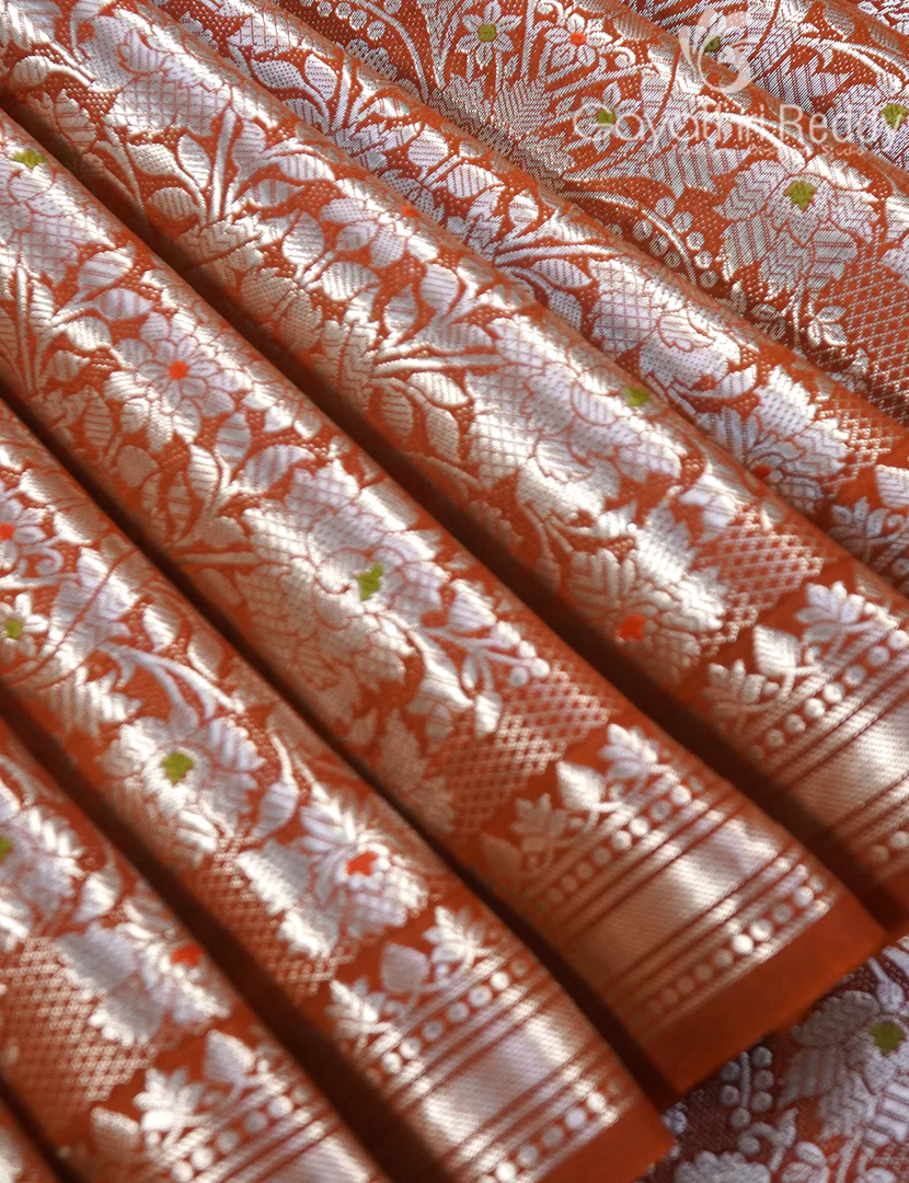 MANGO SILK SAREE -PRM1007 - Image 4
