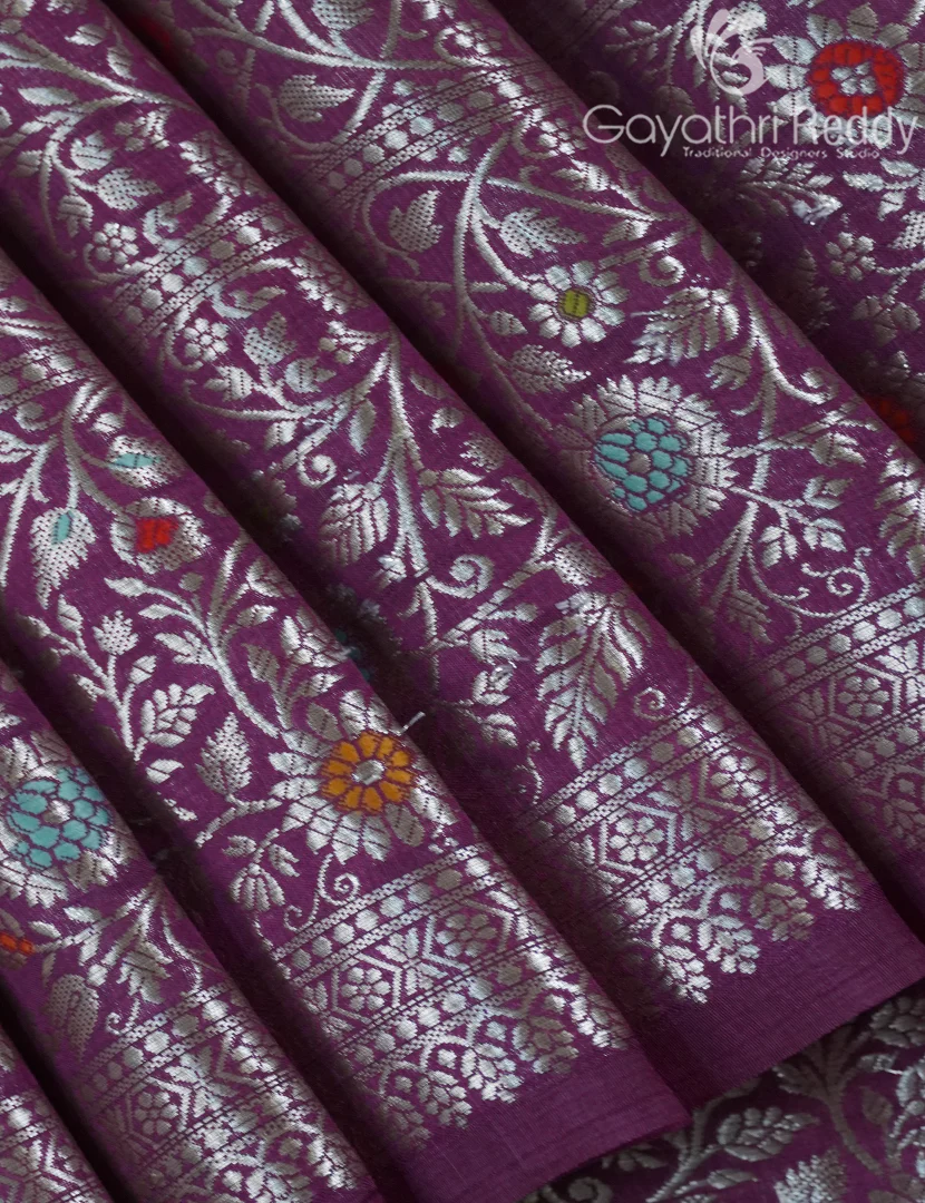 MANGO SILK SAREE -PRM1018 - Image 4