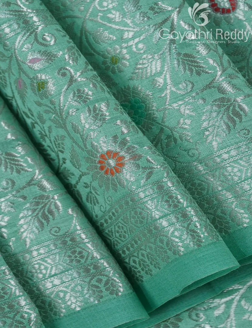 MANGO SILK SAREE -PRM1021 - Image 4