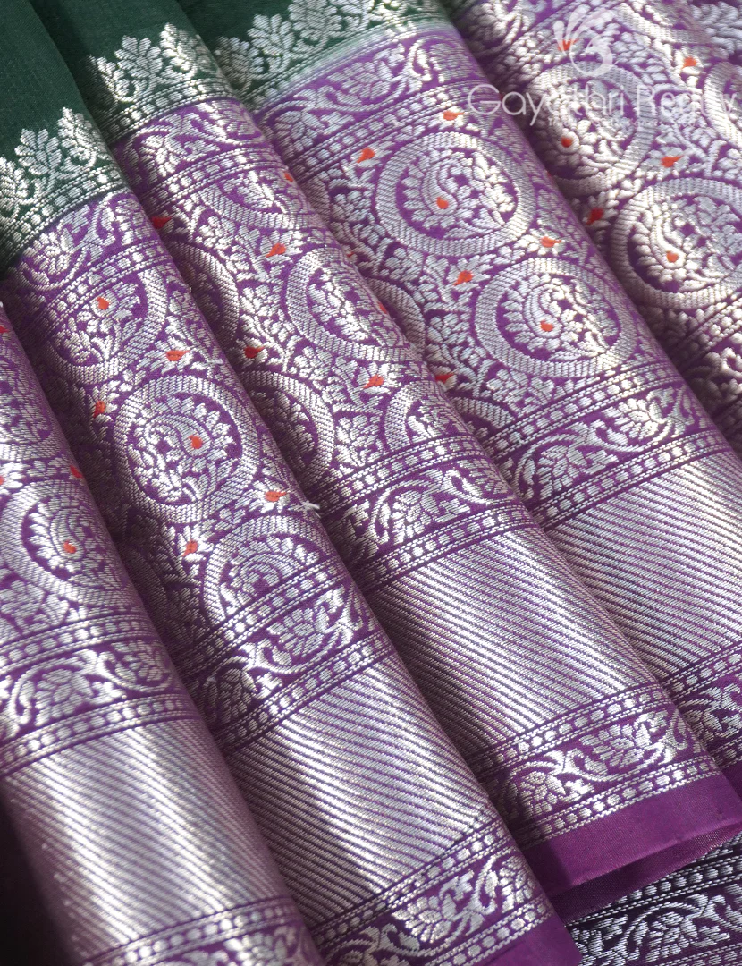 MANGO SILK SAREE -PRM1025 - Image 4