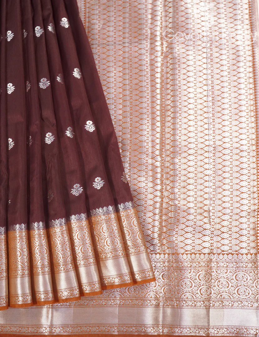 MANGO SILK SAREE -PRM1028 - Image 2