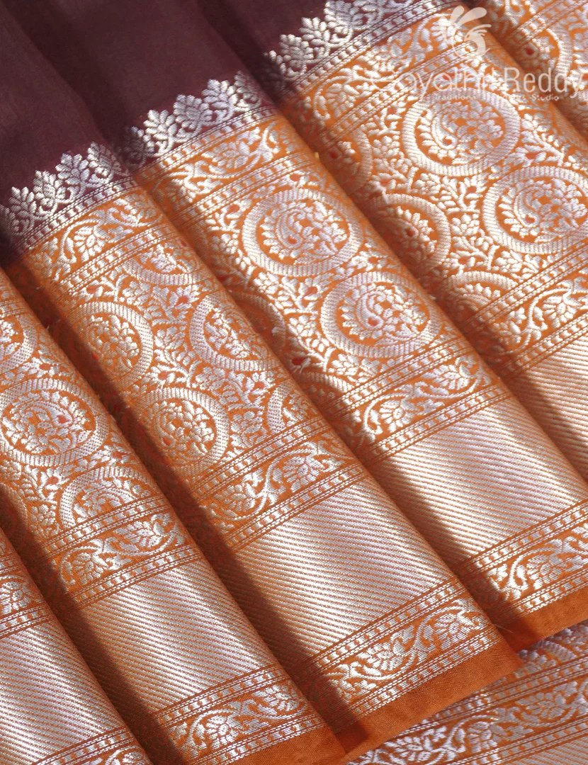 MANGO SILK SAREE -PRM1028 - Image 5