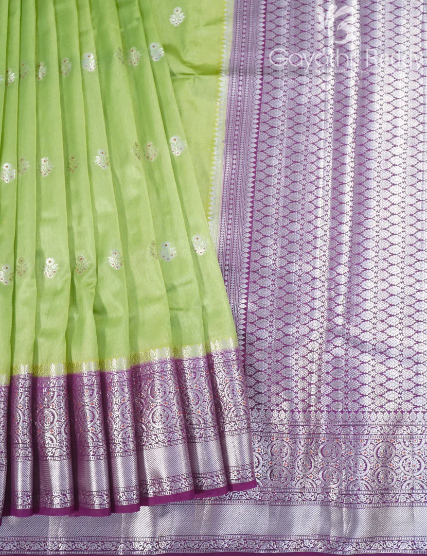 MANGO SILK SAREE -PRM1030 - Image 2