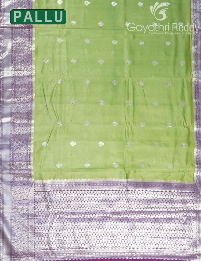 MANGO SILK SAREE -PRM1030 - Image 3