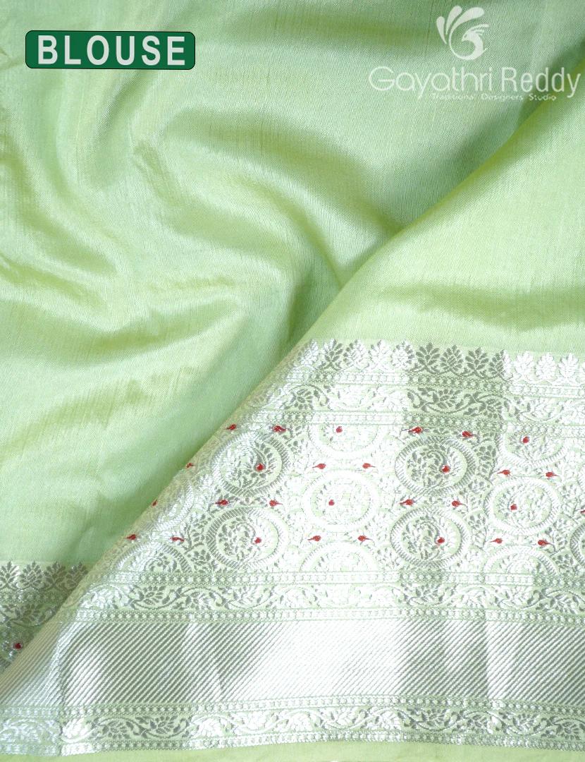 MANGO SILK SAREE -PRM1033 - Image 3