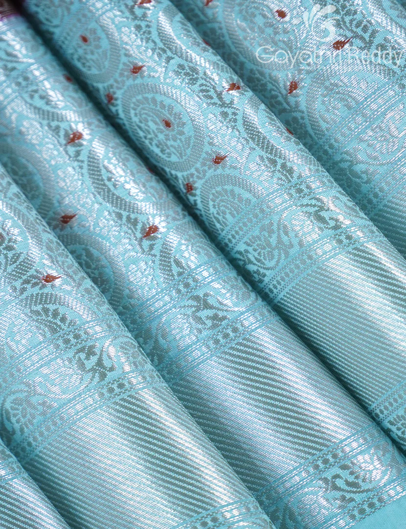 MANGO SILK SAREE -PRM1034 - Image 4