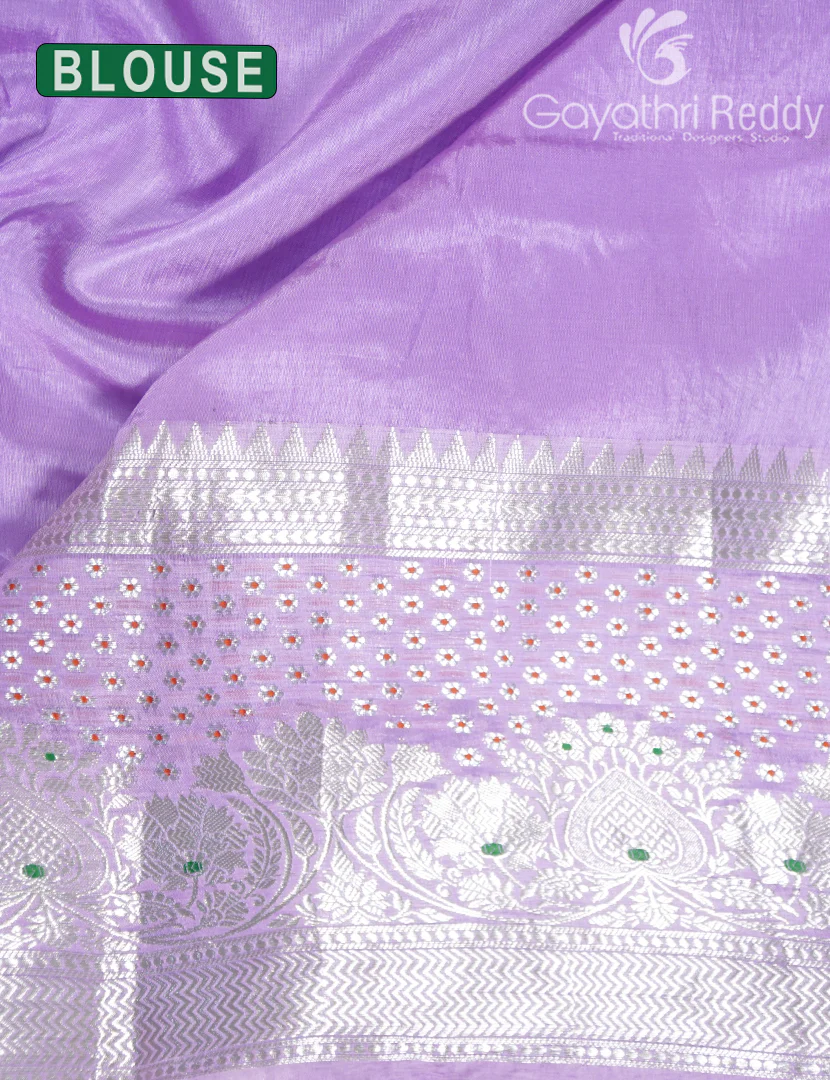 MANGO SILK SAREE -PRM1050 - Image 3