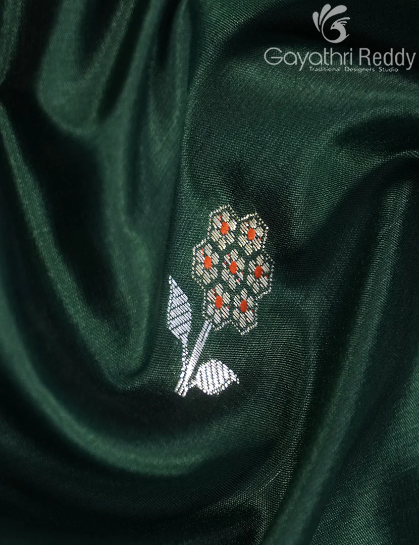 MANGO SILK SAREE -PRM1054 - Image 5