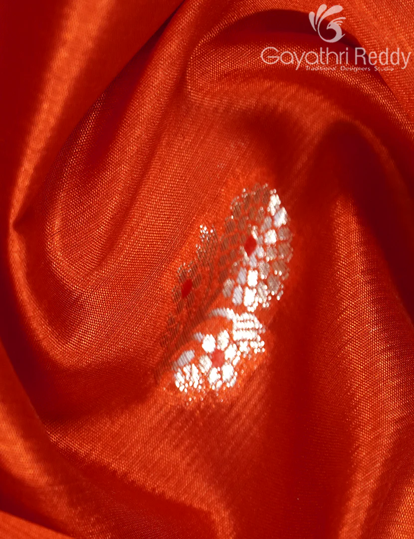 MANGO SILK SAREE -PRM1059 - Image 5