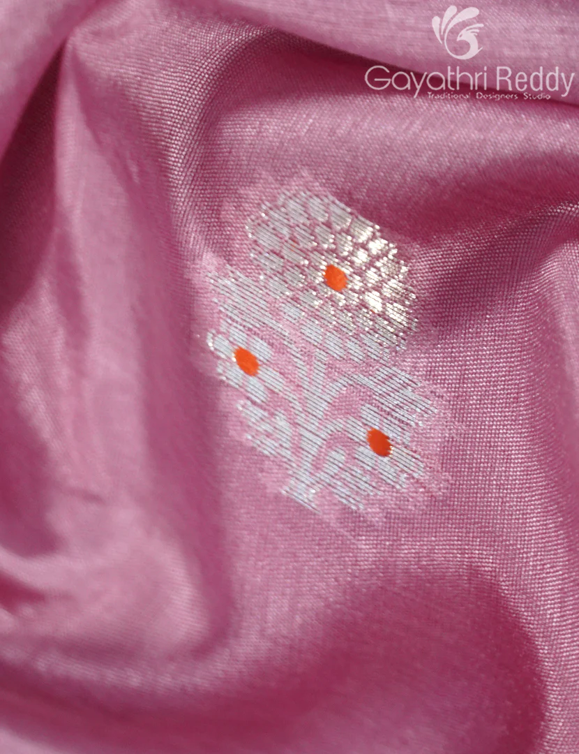 MANGO SILK SAREE -PRM1066 - Image 5