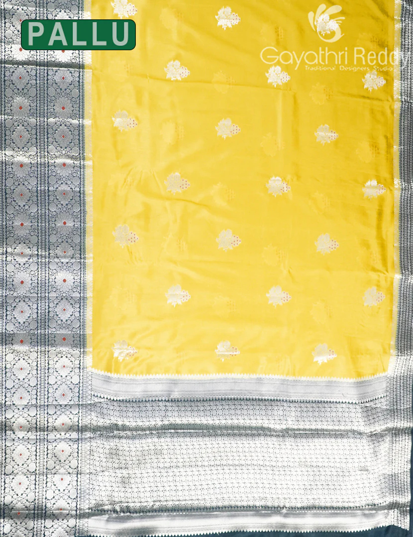 MANGO SILK SAREE -PRM1069 - Image 2