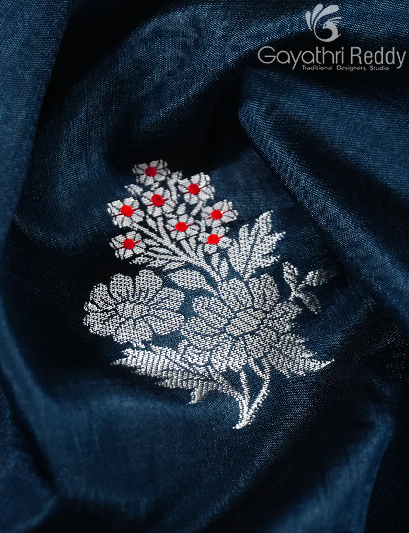 MANGO SILK SAREE -PRM1070 - Image 5