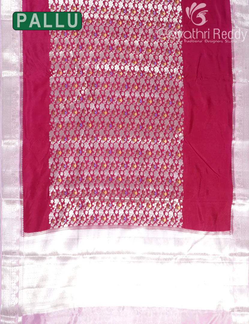 MANGO SILK SAREE -PRM1077 - Image 2