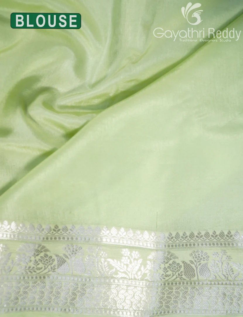 MANGO SILK SAREE -PRM1078 - Image 3