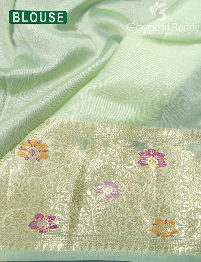 MANGO SILK SAREE -PRM936 - Image 3