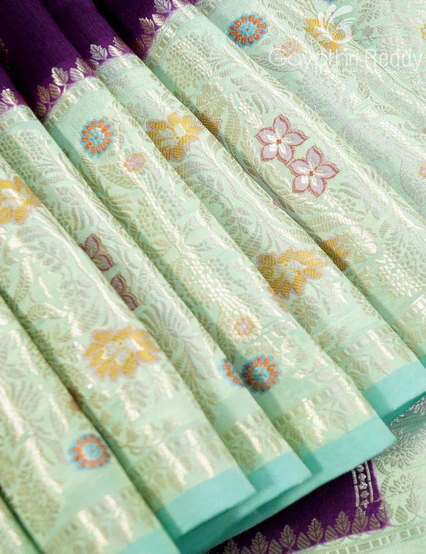 MANGO SILK SAREE -PRM947 - Image 4