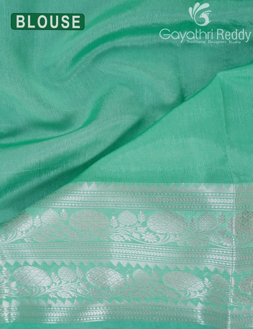 MANGO SILK SAREE -PRM952 - Image 3