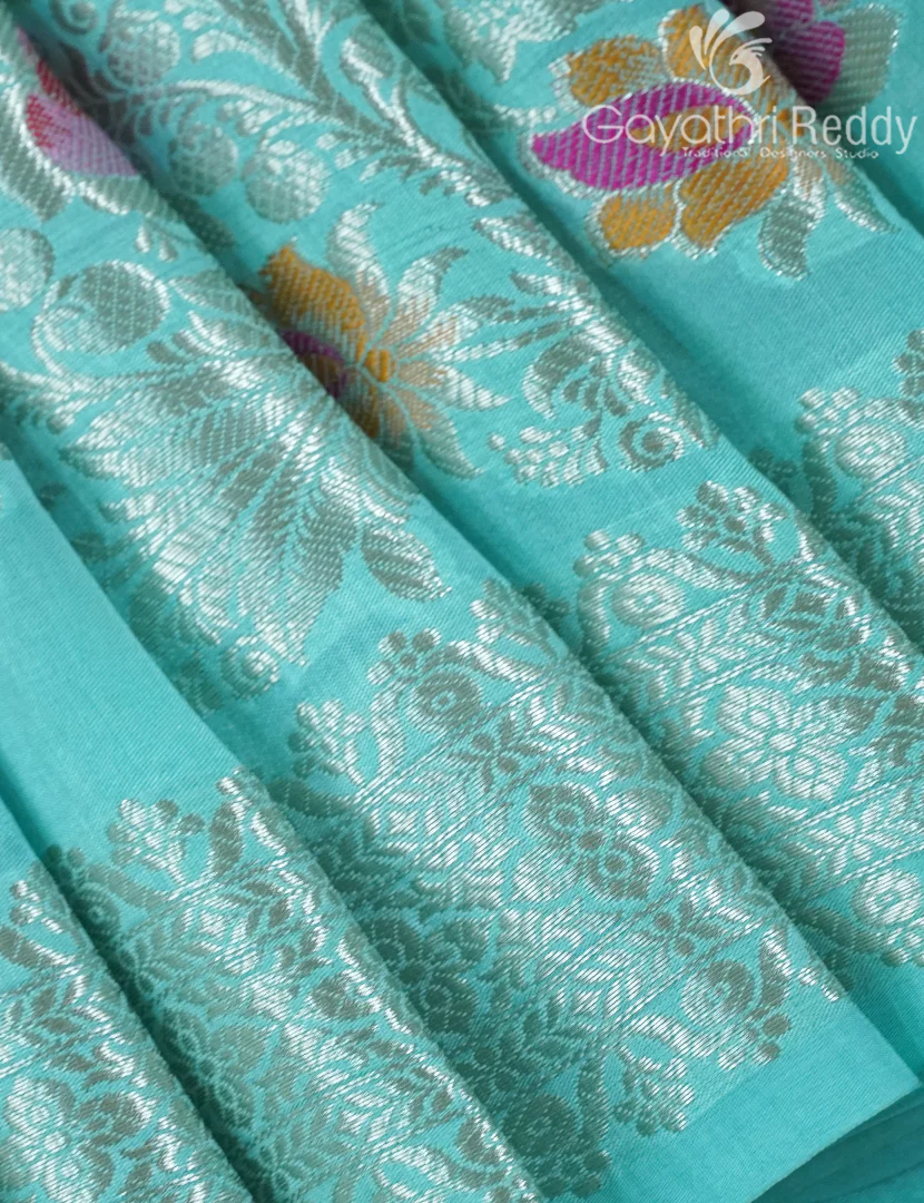 MANGO SILK SAREE -PRM960 - Image 4