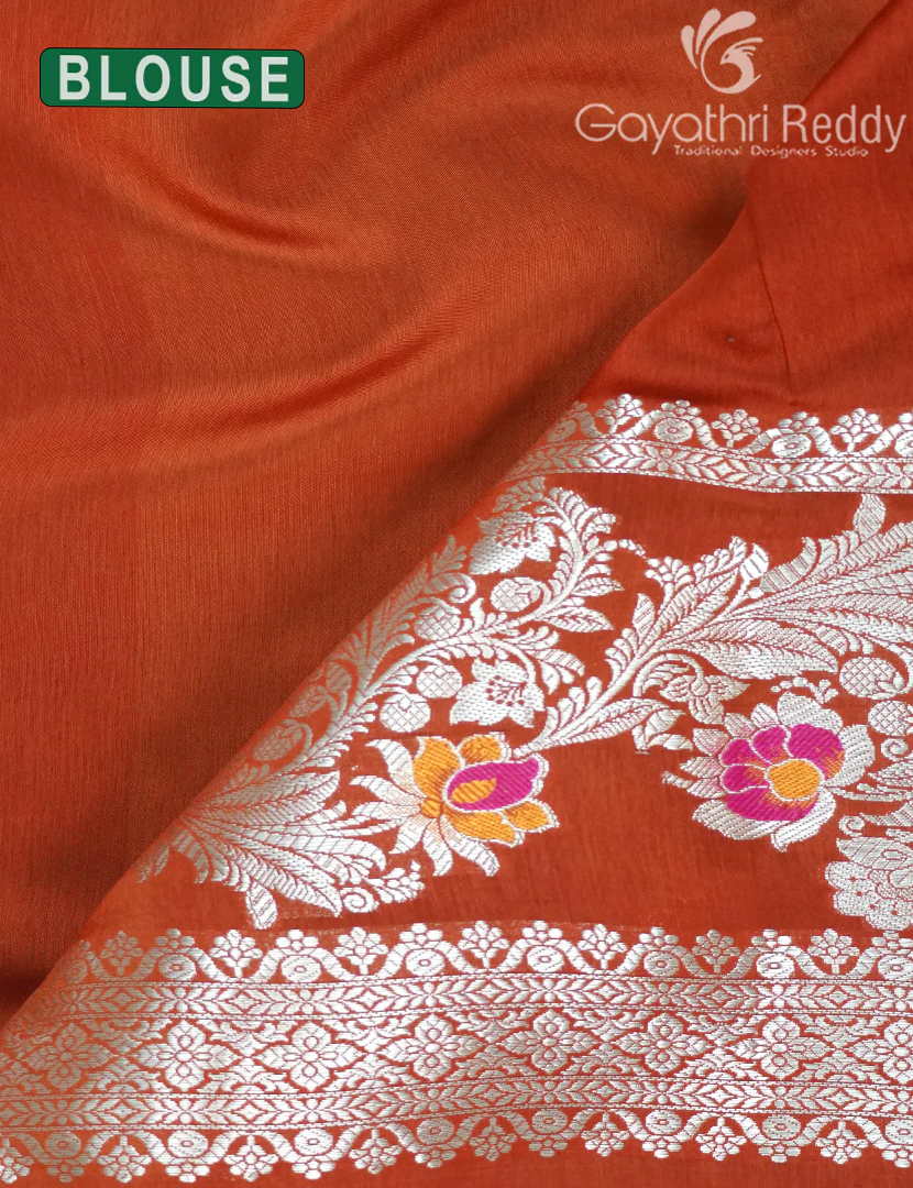 MANGO SILK SAREE -PRM961 - Image 3