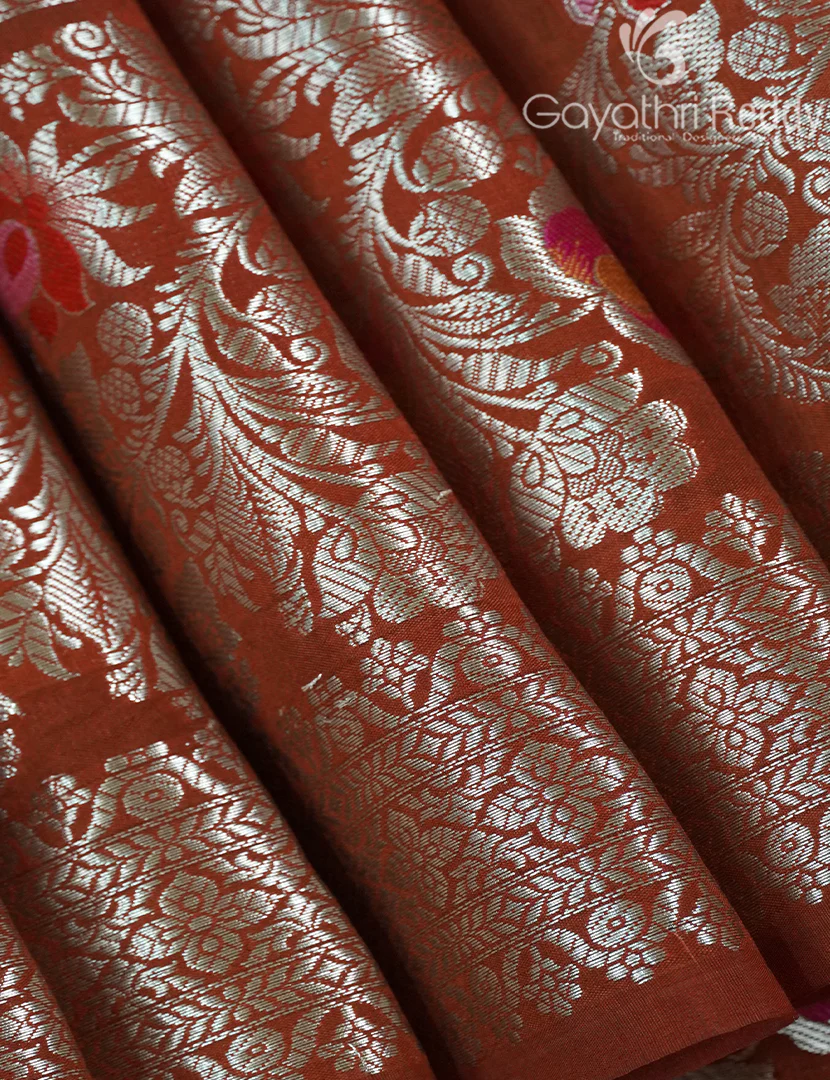 MANGO SILK SAREE -PRM966 - Image 4
