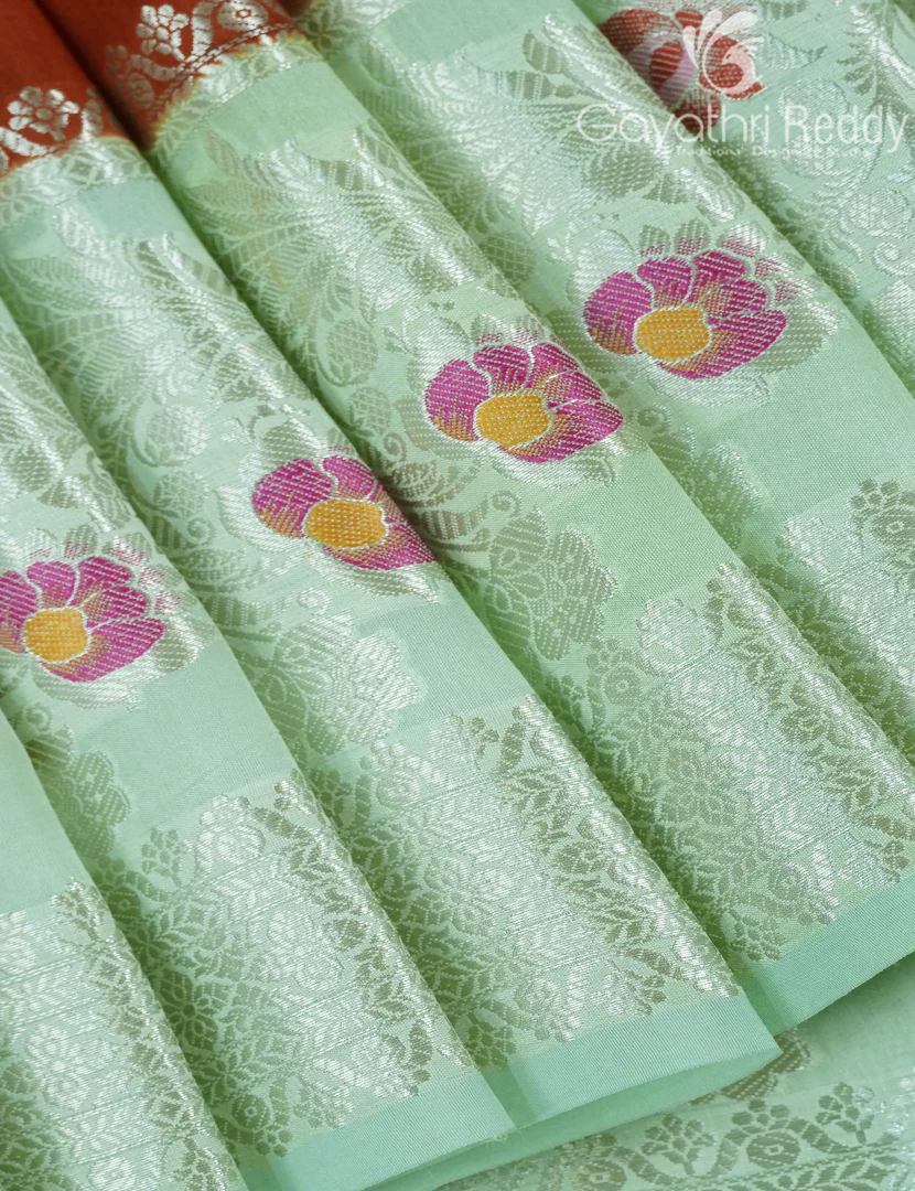 MANGO SILK SAREE -PRM967 - Image 4