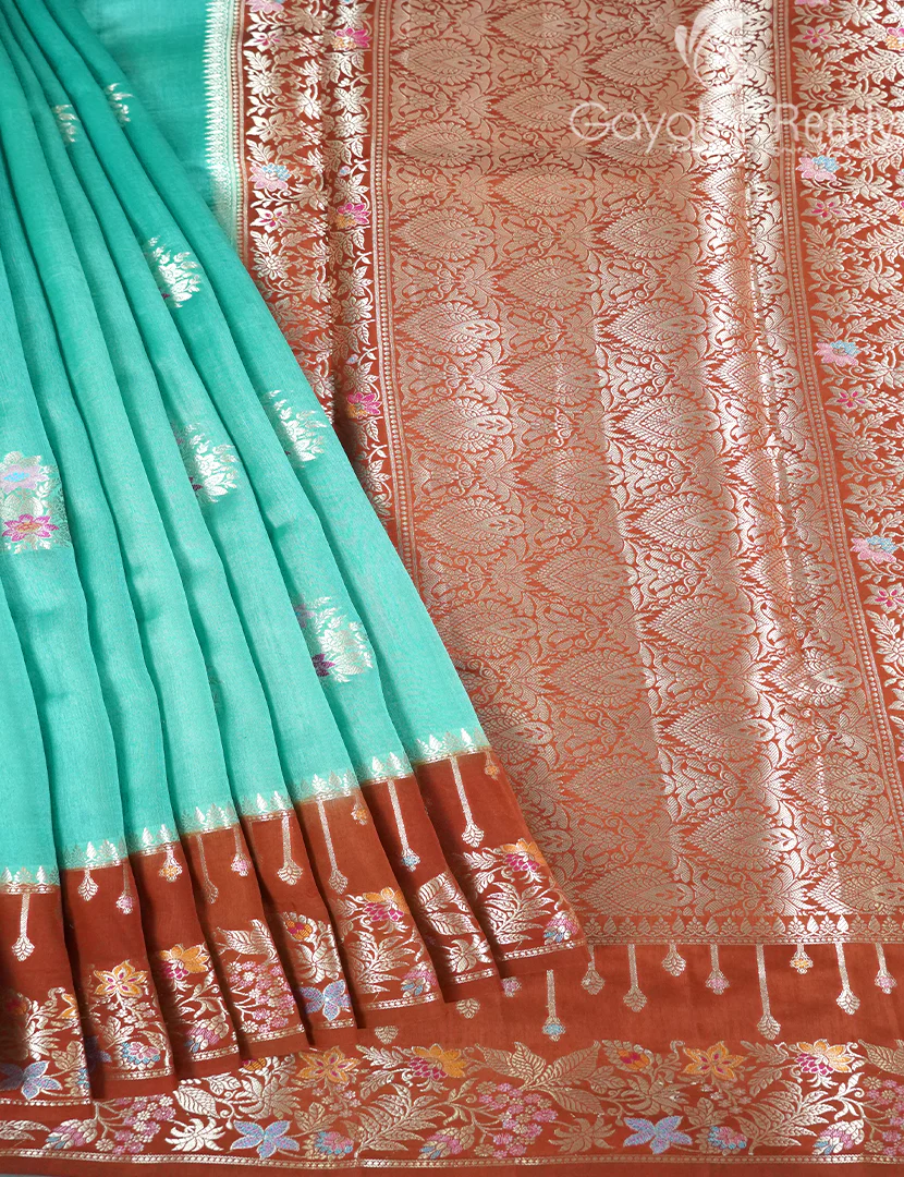 MANGO SILK SAREE -PRM969