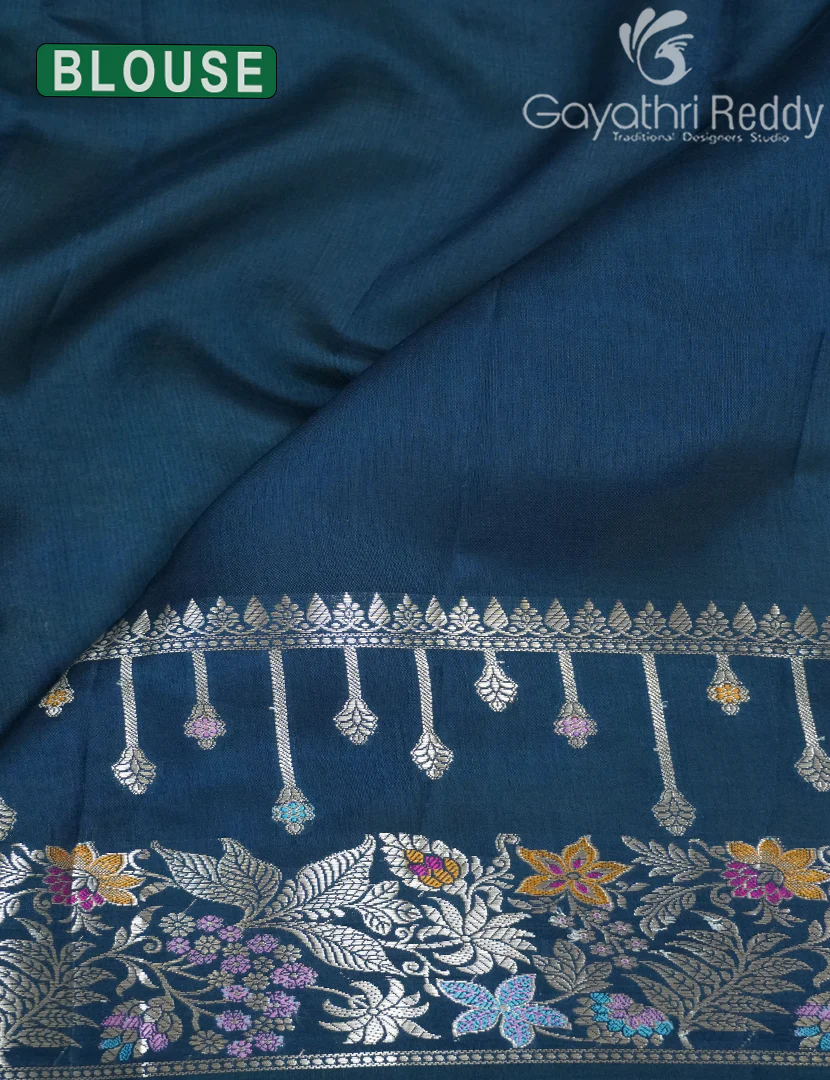 MANGO SILK SAREE -PRM973 - Image 3