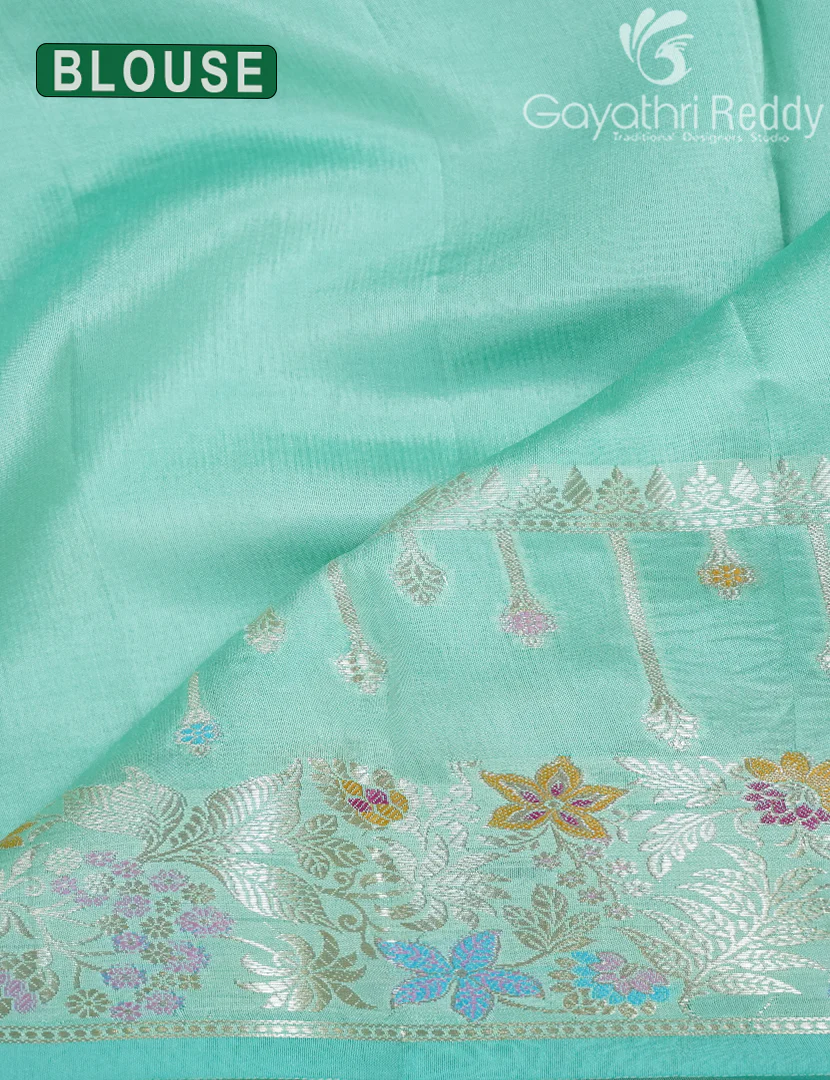 MANGO SILK SAREE -PRM975 - Image 3
