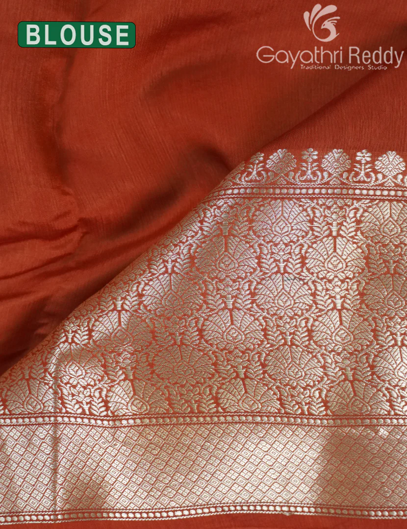 MANGO SILK SAREE -PRM980 - Image 3