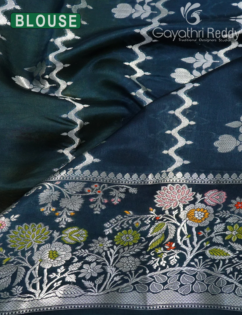 MANGO SILK SAREE -PRM982 - Image 3