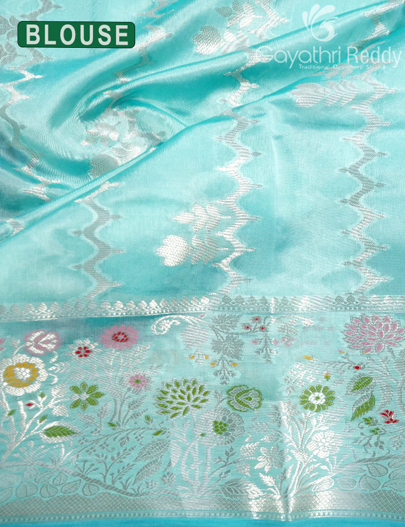 MANGO SILK SAREE -PRM983 - Image 3