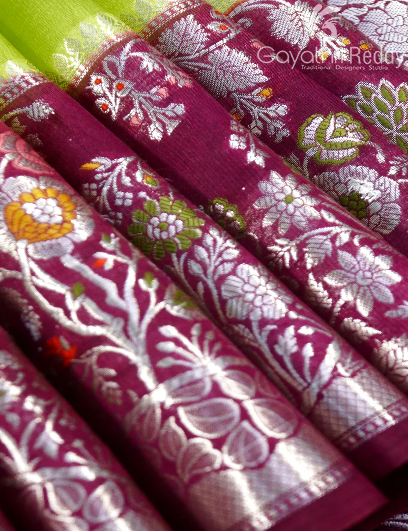 MANGO SILK SAREE -PRM984 - Image 4