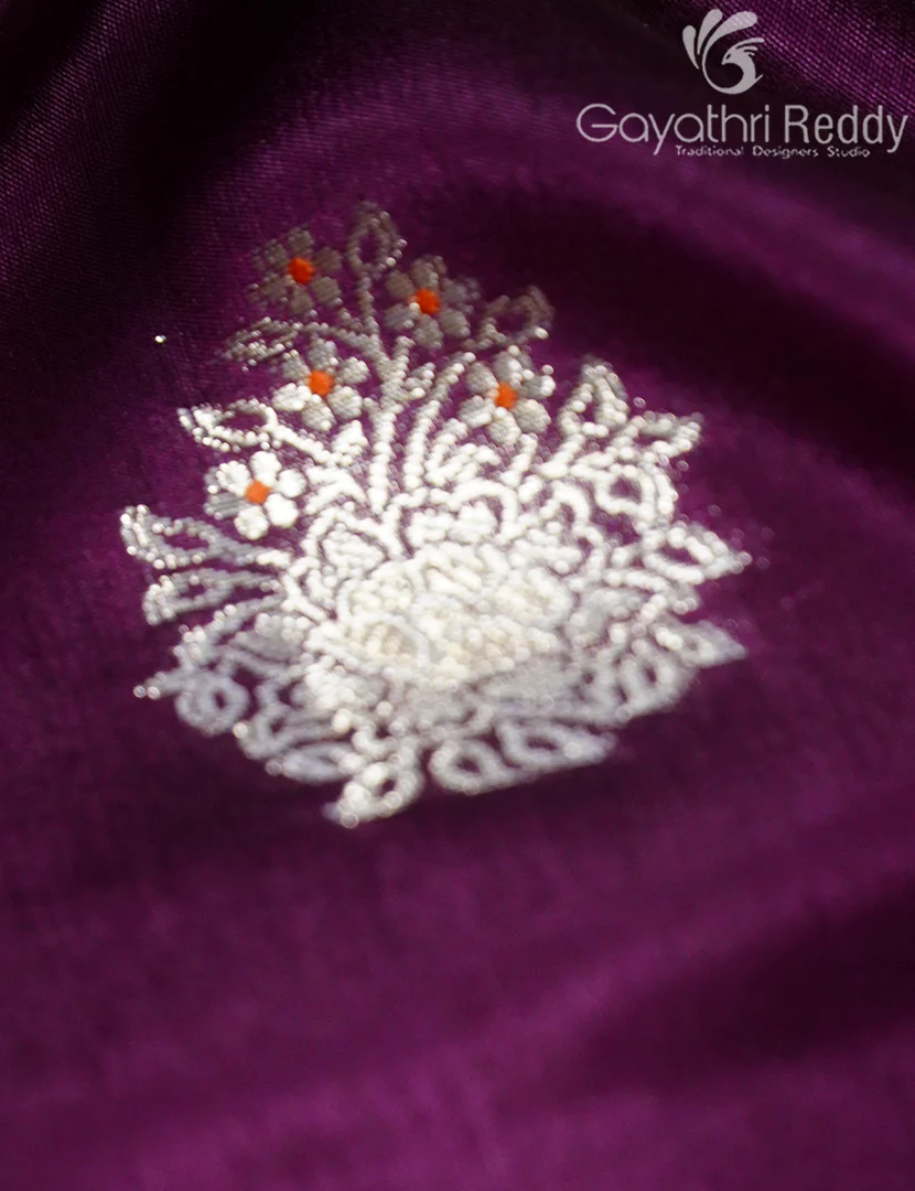 MANGO SILK SAREE -PRM990 - Image 4