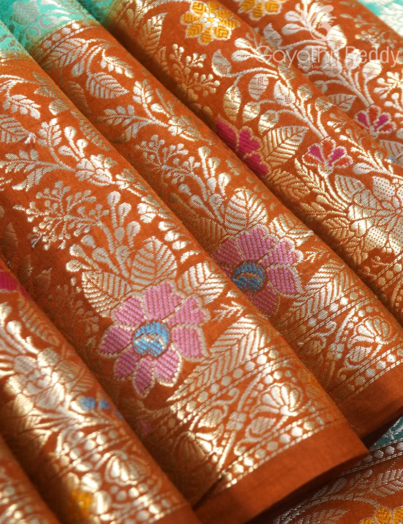 MANGO SILK SAREE -PRM998 - Image 4
