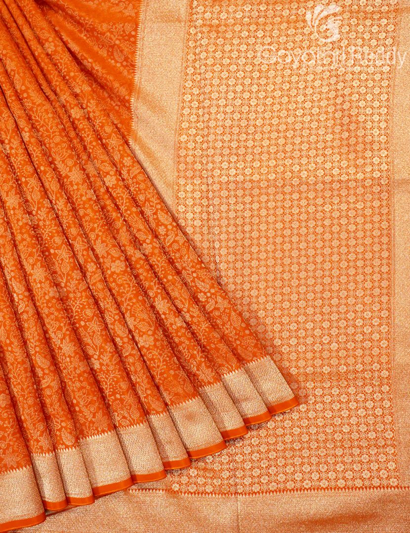 MYSORE CREPE BROCADE SAREE-MCB15 - Image 2