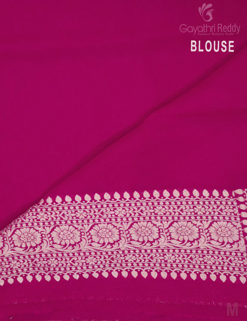 PURE BANARAS GEORGETTE KADDI-BG619 - Image 4