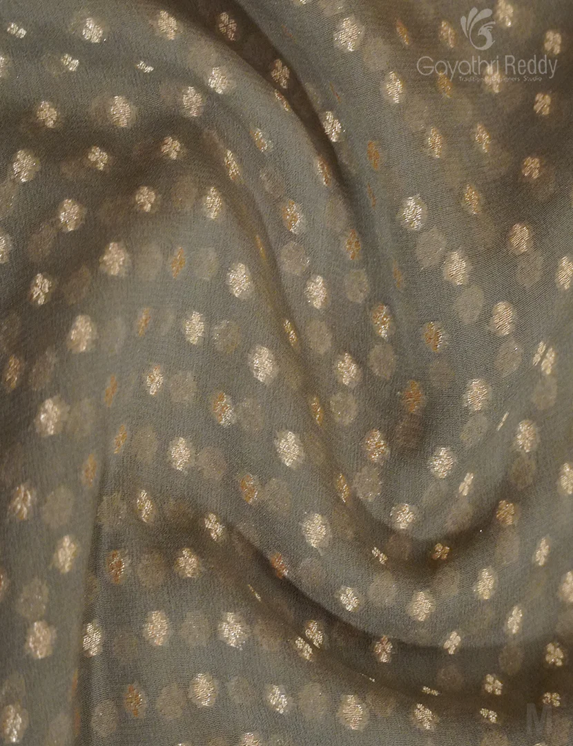 PURE BANARAS GEORGETTE KADDI-BG626 - Image 5