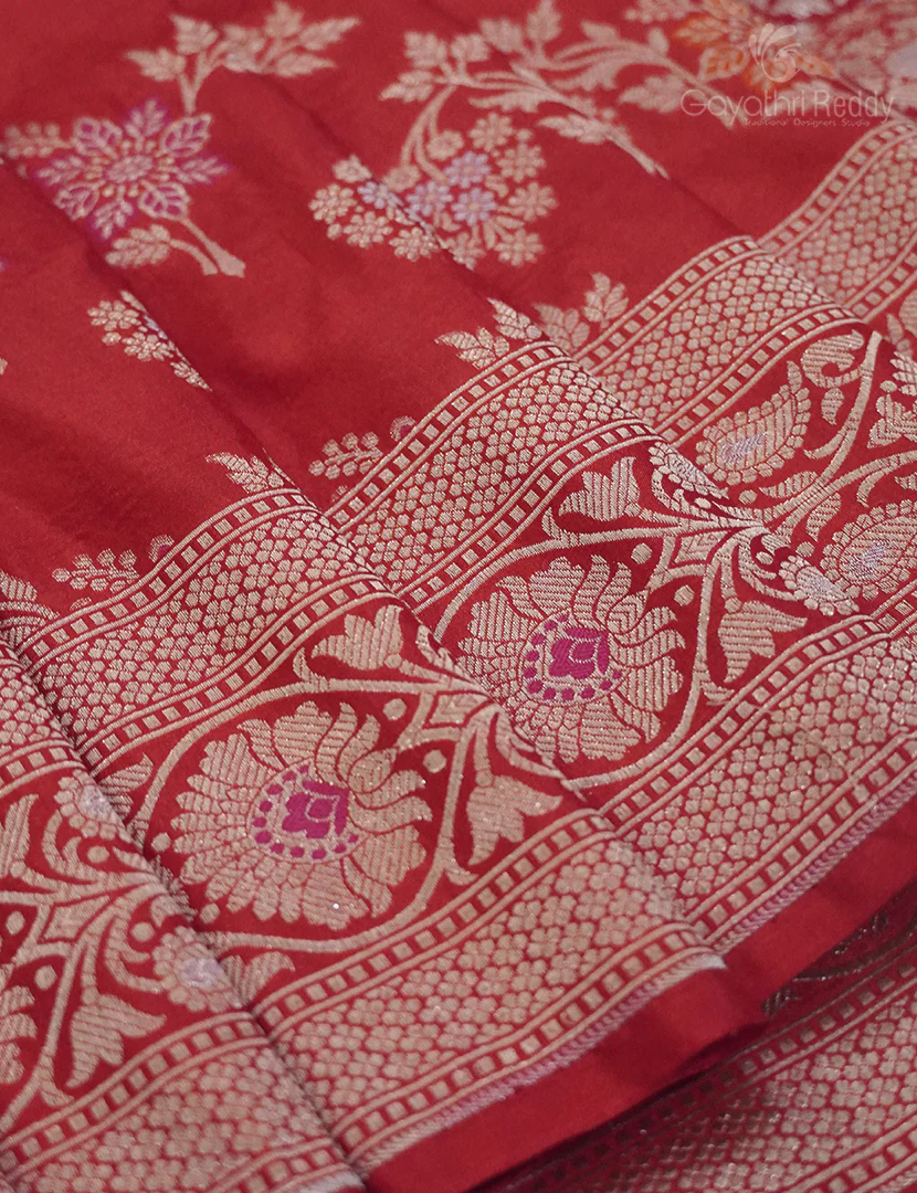 PURE BANARAS KATAN MEENAKARI-BP1045 - Image 3