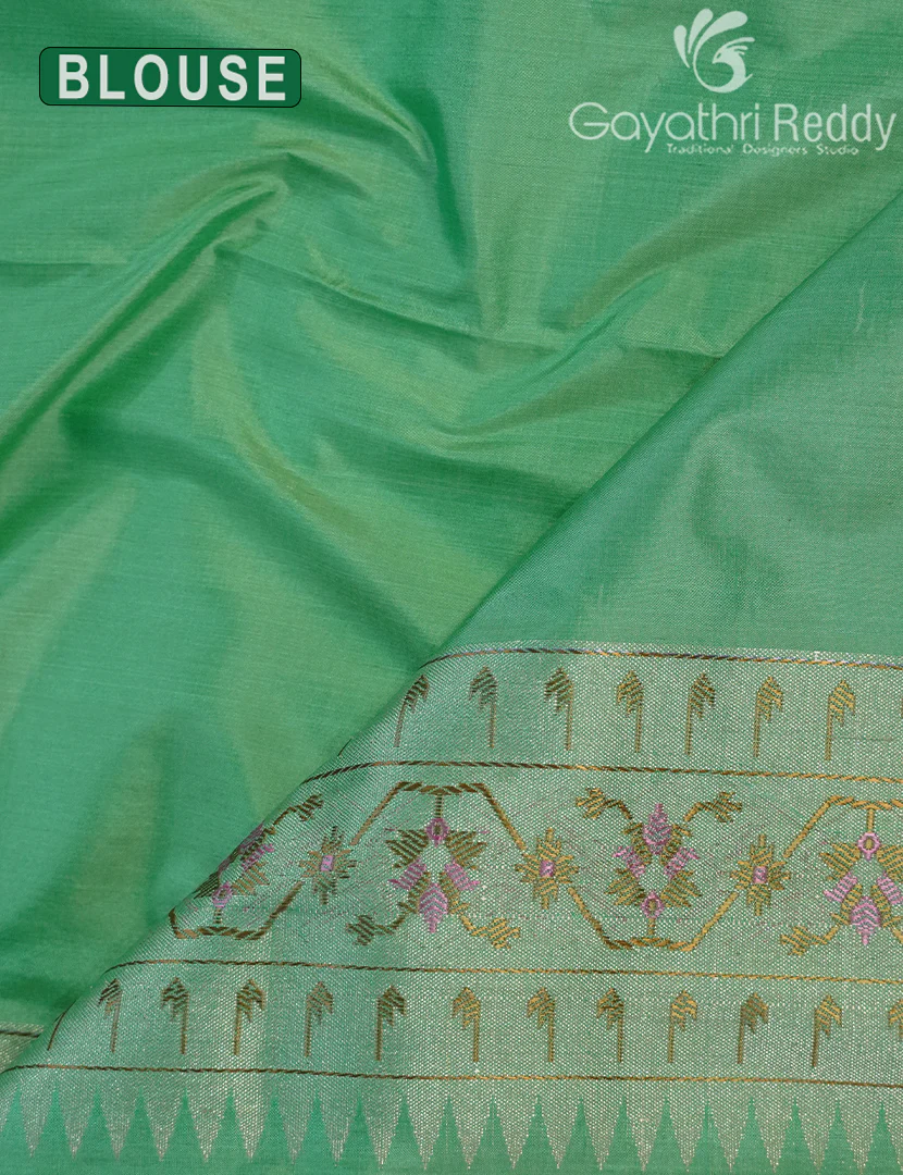PURE BANARAS KATAN JAAL-BP1145 - Image 3