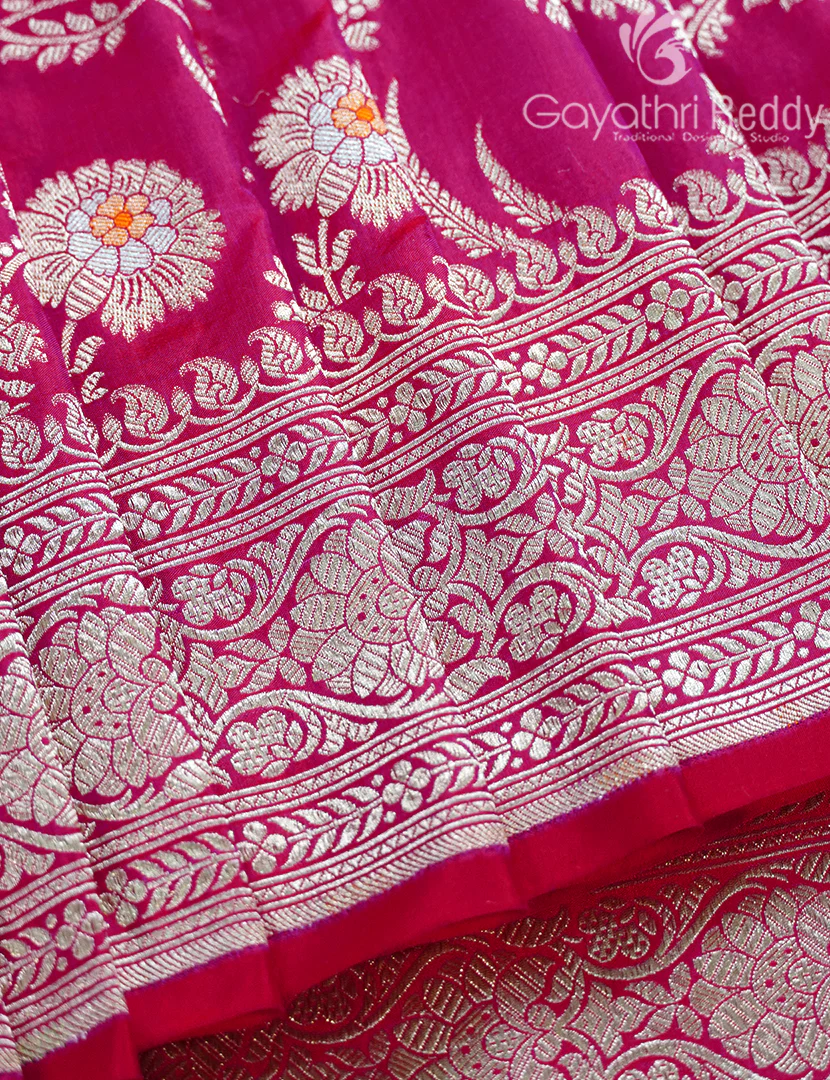 PURE BANARAS KATAN JAAL-BP1163 - Image 4