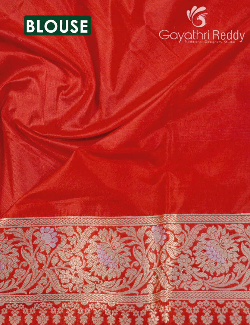 PURE BANARAS KATAN JAAL-BP1174 - Image 3