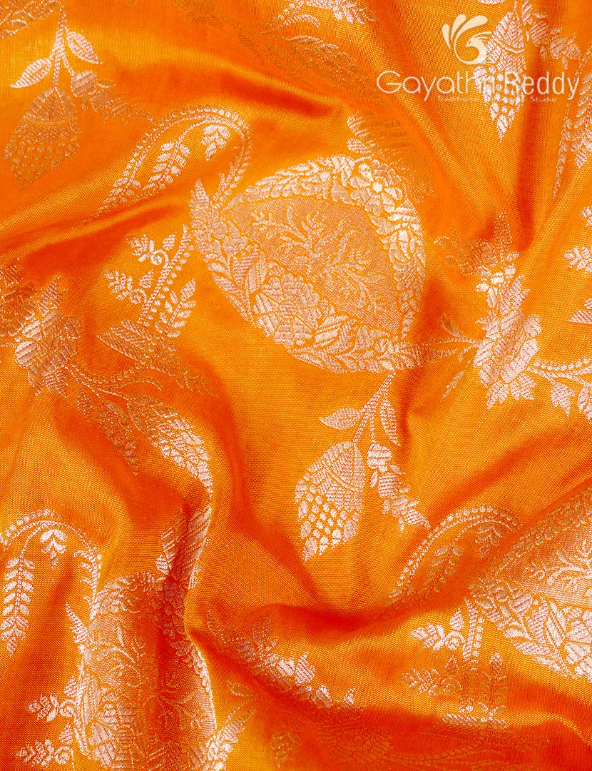 PURE BANARAS KATAN JAAL-BP1181 - Image 5